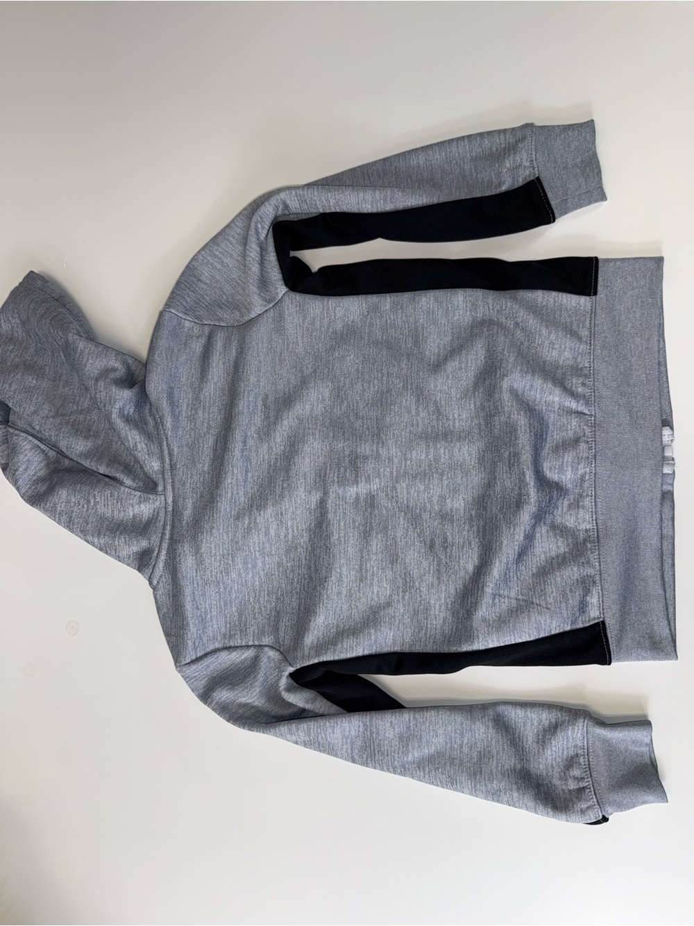 Nike Grey and Black Full‑Zip Bomber Jacket - Picture 5 of 6